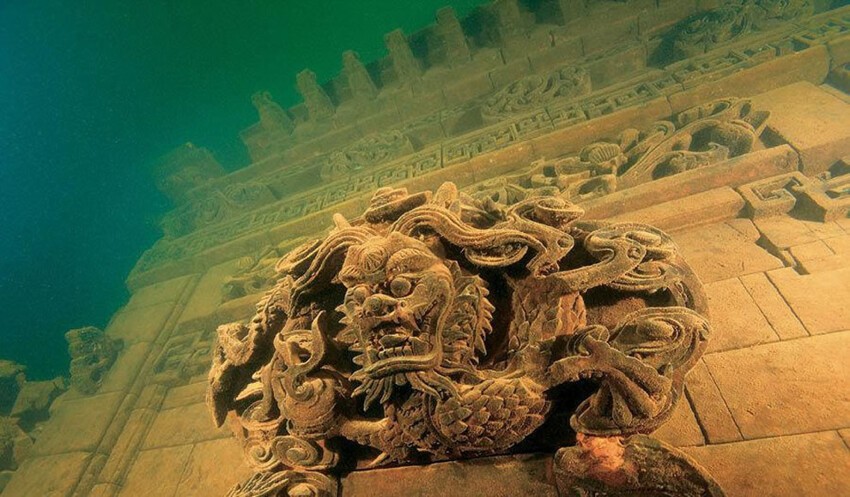 Древние города, ушедшие под воду