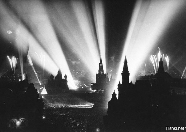 Красная площадь, 9 мая 1945г