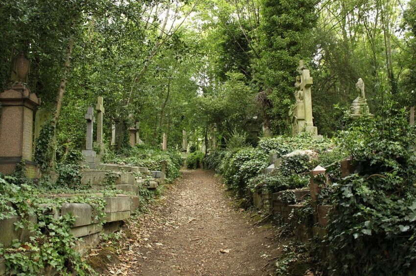 8. Хайгейтское кладбище, Лондон, Великобритания
