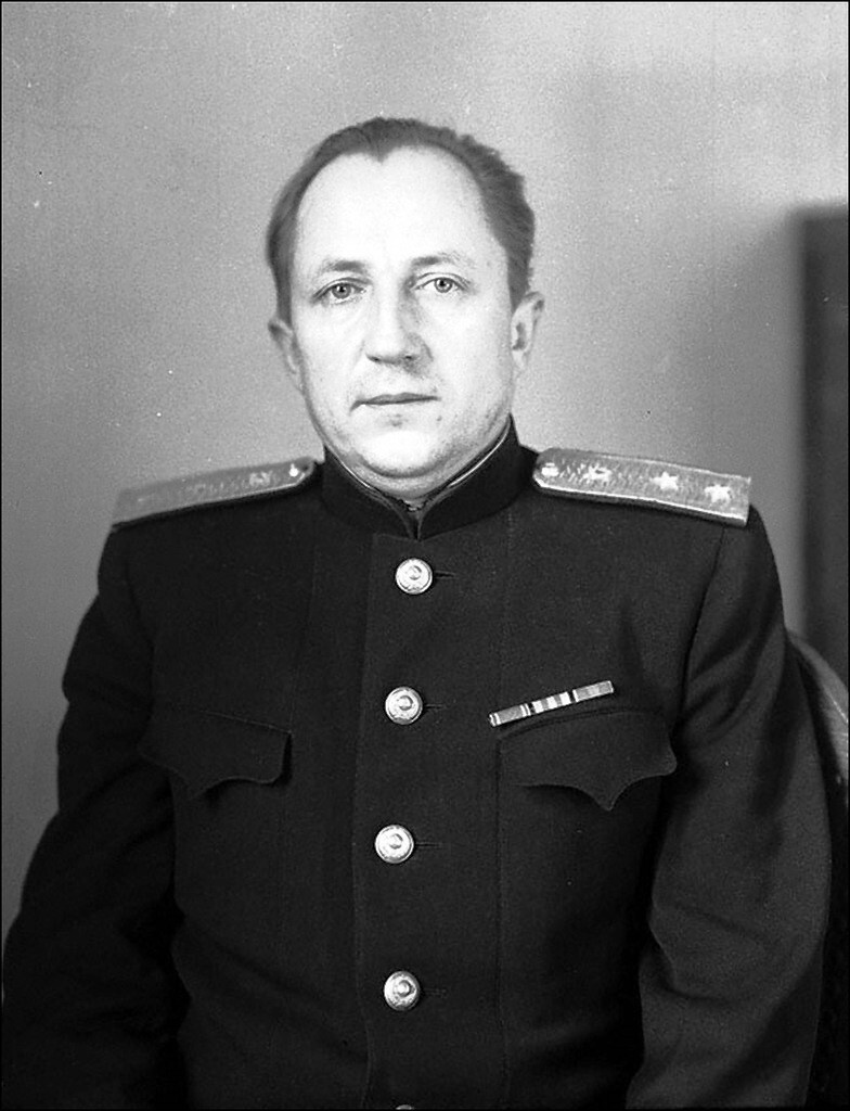 Портрет главного обвинителя от СССР на Нюрнбергском процессе генерал-лейтенанта Р.А.Руденко