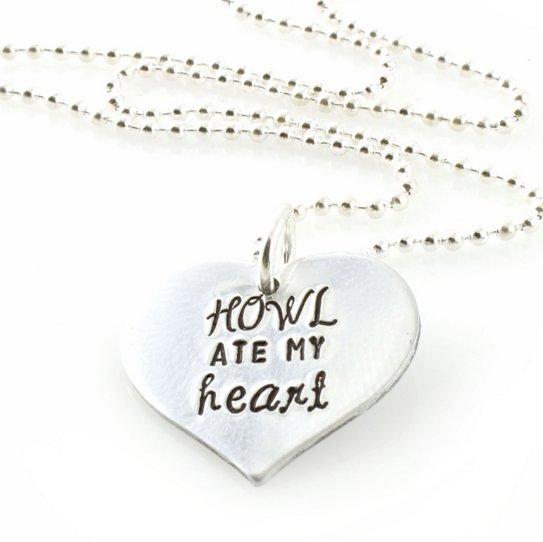 25. Ожерелье с честным признание "Хаул съел мое сердце"