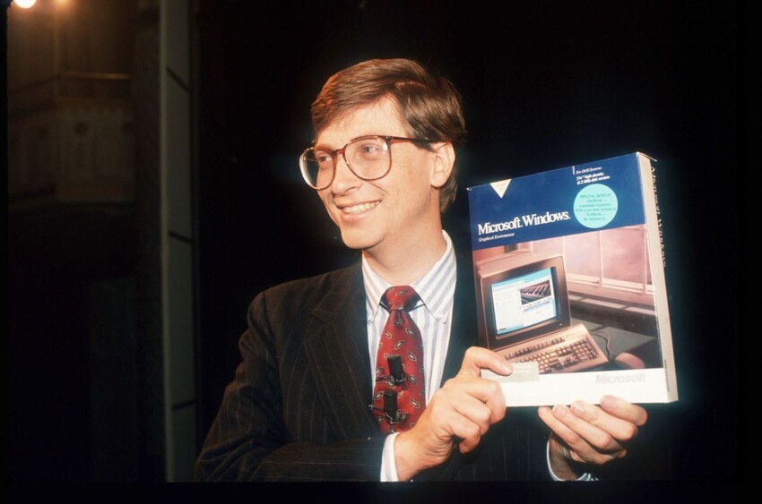 Билл Гейтс представляет новую систему