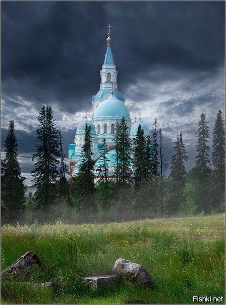 Спасо-Преображенский монастырь на острове Валаам, Карелия, Россия