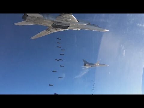 Боевые вылеты Дальней авиации ВВС РФ по объектам террористов в Сирии 