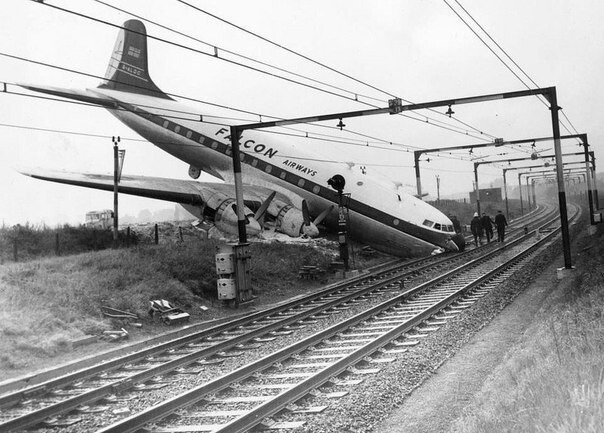 Самая идеальная авиакатастрофа... Никто не погиб. Великобритания 10 октября 1960 года: