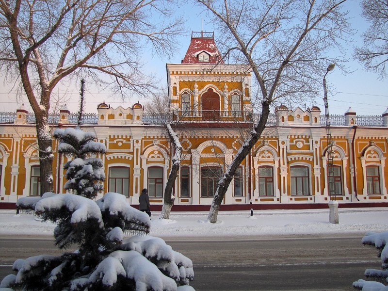 Дом богатого купца. Ныне краеведческий музей.