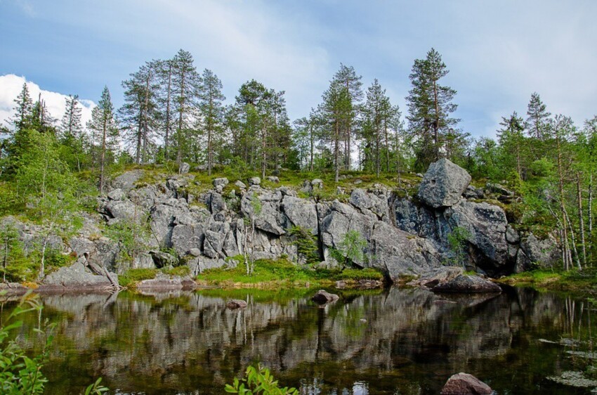 Гора Воттоваара, Карелия