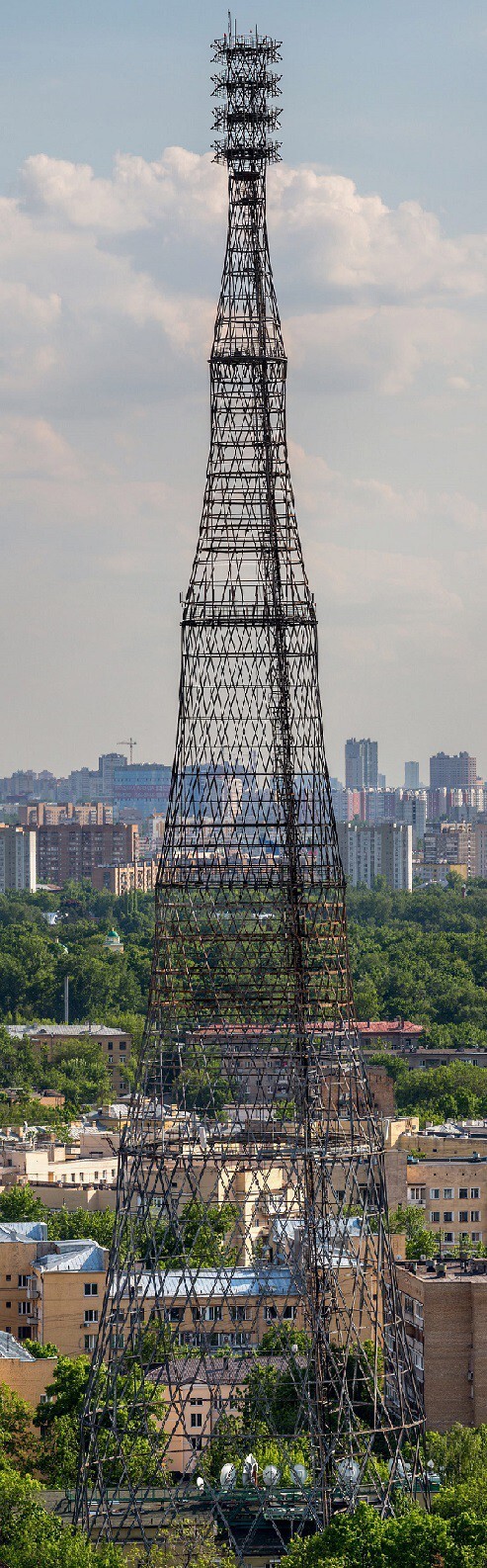  Шедевр инженерного искусства – Шуховская башня в Москве