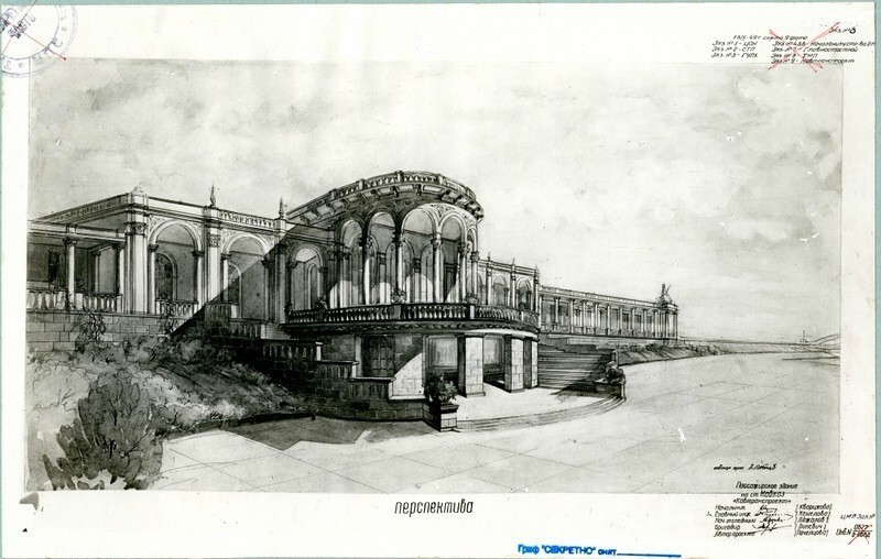 Проект моста через Керченский пролив 1949 года