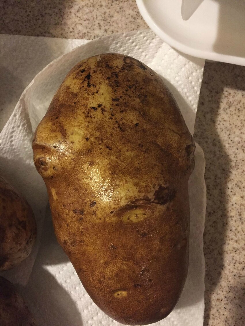 Кого-то эта картошка напоминает