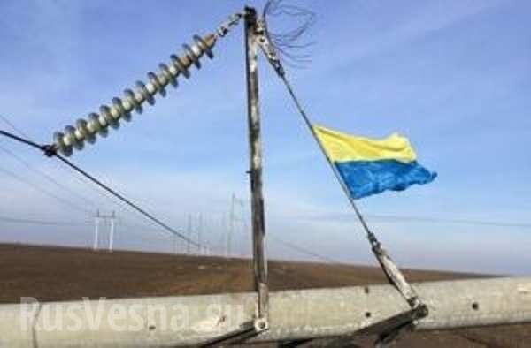 Падение опор ЛЭП привело к отключению украинских атомных станций