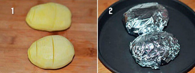 Необыкновенно легкий рецепт румяной картошки-гармошки