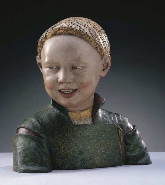 8. Деревянная скульптура Генриха VIII в детстве, 1498 г.
