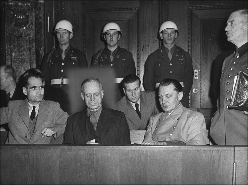 Нюрнбергский процесс в фотографиях