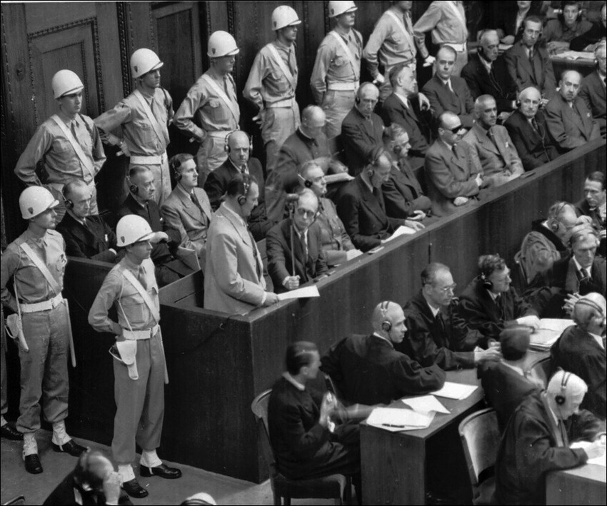 Нюрнбергский процесс в фотографиях