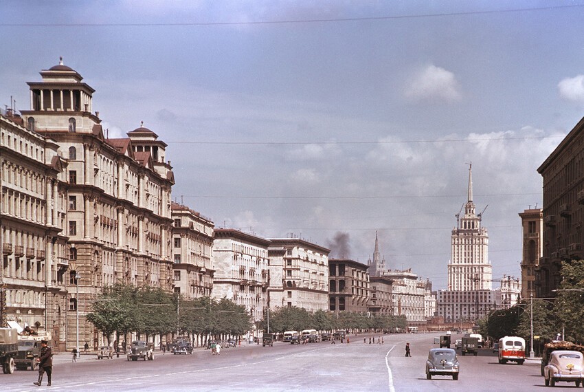 Москва, Кутузовский, 1956: