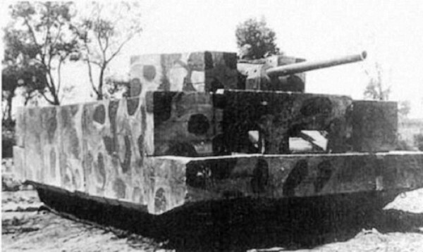 4. Забетонированный «Т-34»