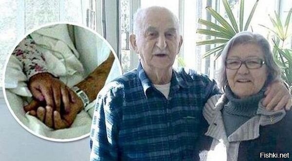 Супруги из Бразилии прожили вместе 65 лет - и скончались с разницей в 40 минут