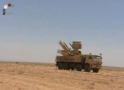 В Сирии мощь ракетно-пушечных комплексов "Панцирь-С1" опробовали на крылатом "Фантоме"