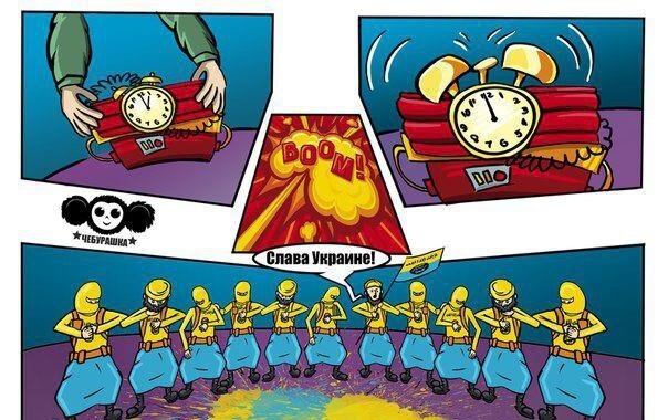  Подборка политических карикатур