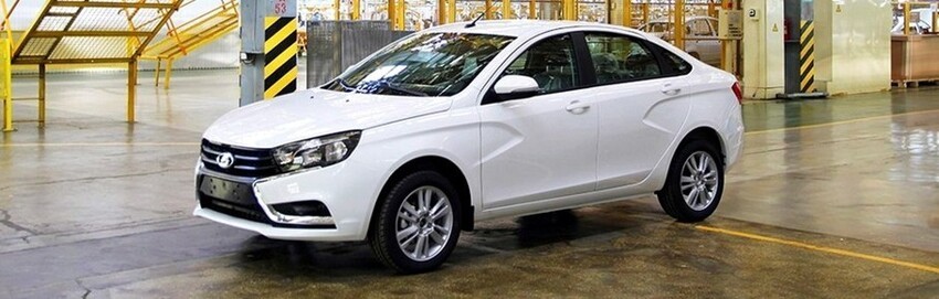 Стартовая стоимость Lada Vesta составляет 514 тыс. рублей
