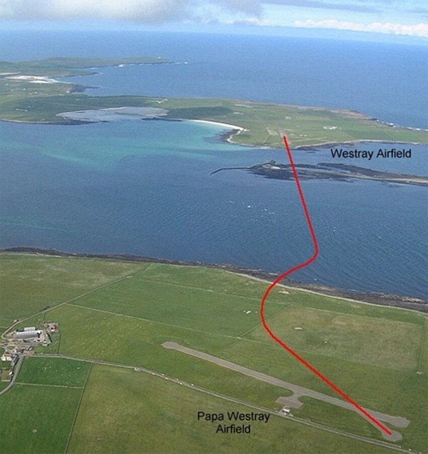 На территории страны действует особый регулярный авиарейс между островами Westray и Papa Westray. Его длина составляет всего 2.4 километра. Средний полет длится 74 секунды! Согласно официальным данным, он является самым коротким в мире.