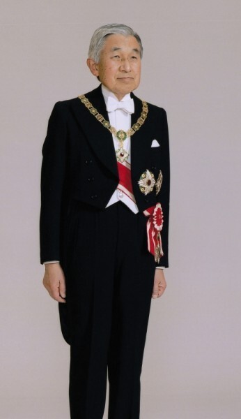 Действующий Император Японии Акихито.
