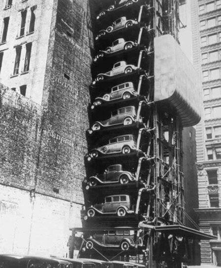 Система парковки в Нью-Йорке, 1930