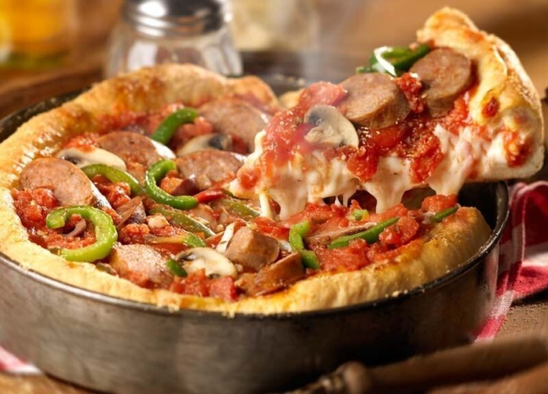 Пицца-пирог «Чикаго» по рецепту Джейми Оливера