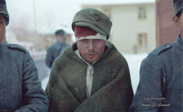 Русский военнопленный, захваченный в ходе советско-финской Зимней войны, 1940 год