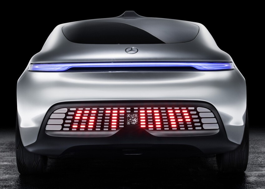 Mercedes-Benz F015 – самоуправляемый автомобиль будущего 