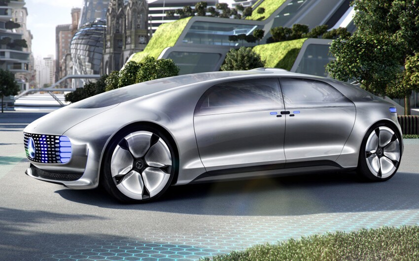 Mercedes-Benz F015 – самоуправляемый автомобиль будущего 