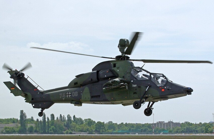4.Eurocopter Tiger (Германия-Франция)