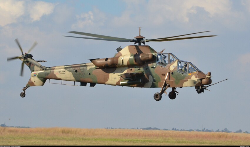 8.Denel Ah-2 Rooivalk (Южная Африка)