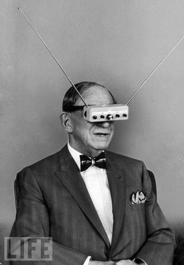Телевизионные очки, прибор, который так и не появился на свет, 1963