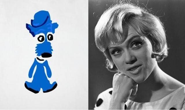«Голубой щенок», 1976 год. Щенок – Алиса Фрейндлих 