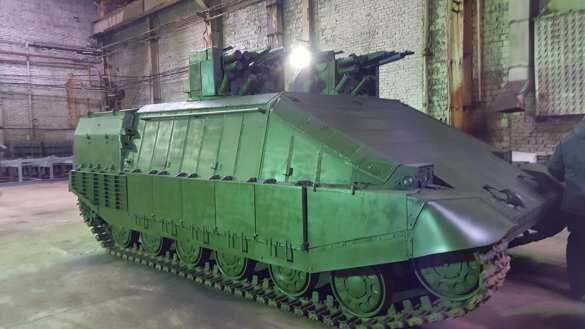 Железный капут: «На Украине готовят испытания сокрушительного танка «Азовец» — украинские СМИ  
