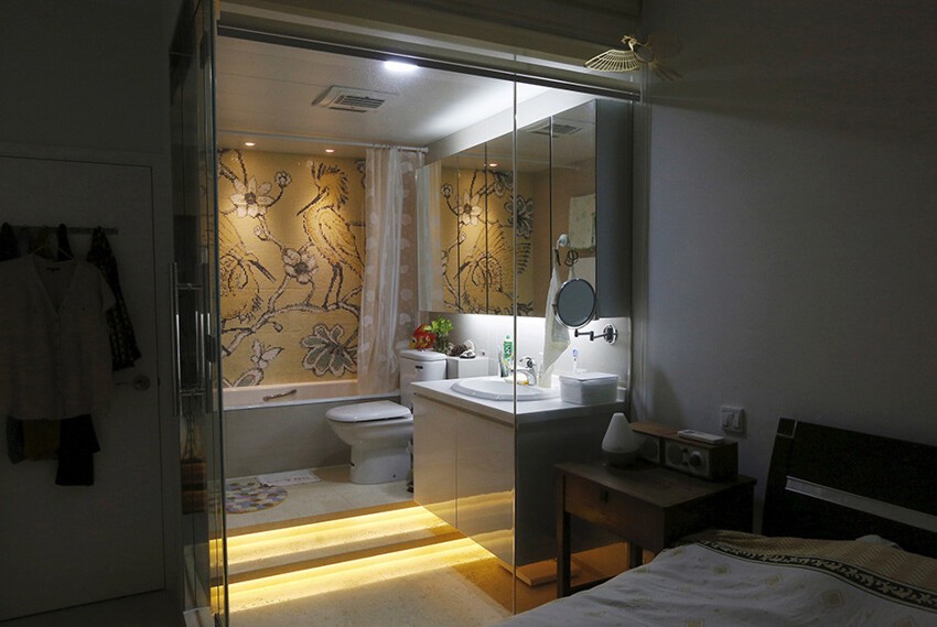 Туалет в апартаментах в Гонконге