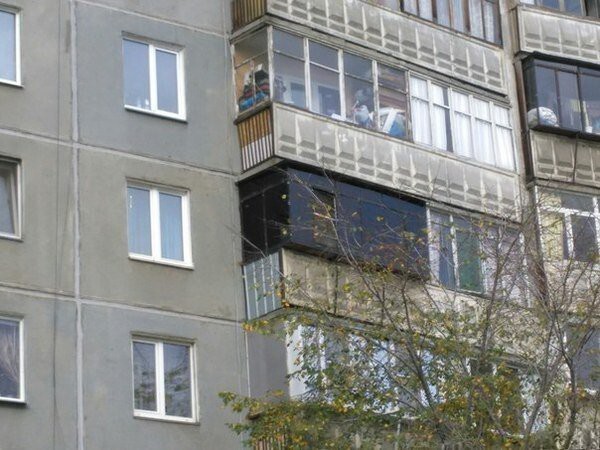 Тонировка балкона 