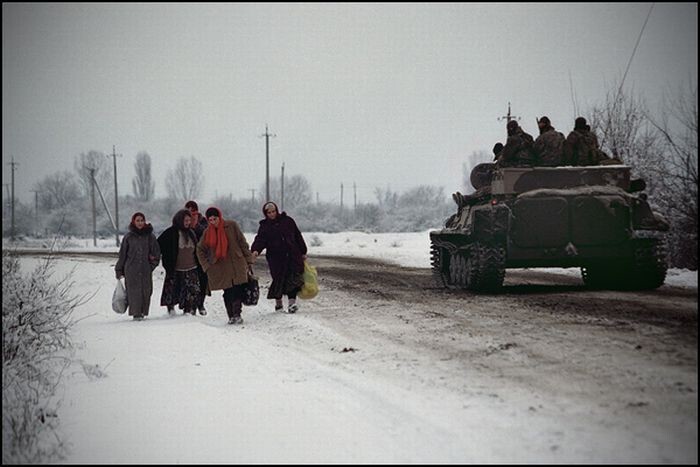 Фотографии Чечни в период войны 