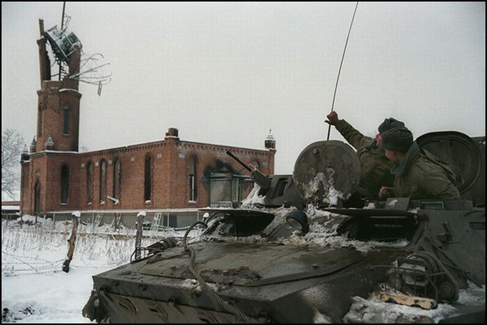 Фотографии Чечни в период войны 