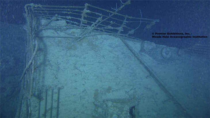 Фото затонувшего Титаника