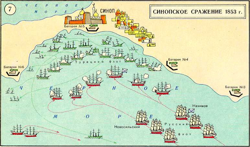 Схема море город. Синопское сражение 1853 года. Нахимов Синопское сражение карта. Нахимов 1853 Синопское сражение. Синопское сражение схема Синопского боя.