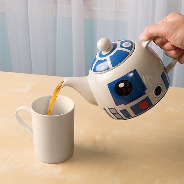 62. Керамический чайник "R2-D2"