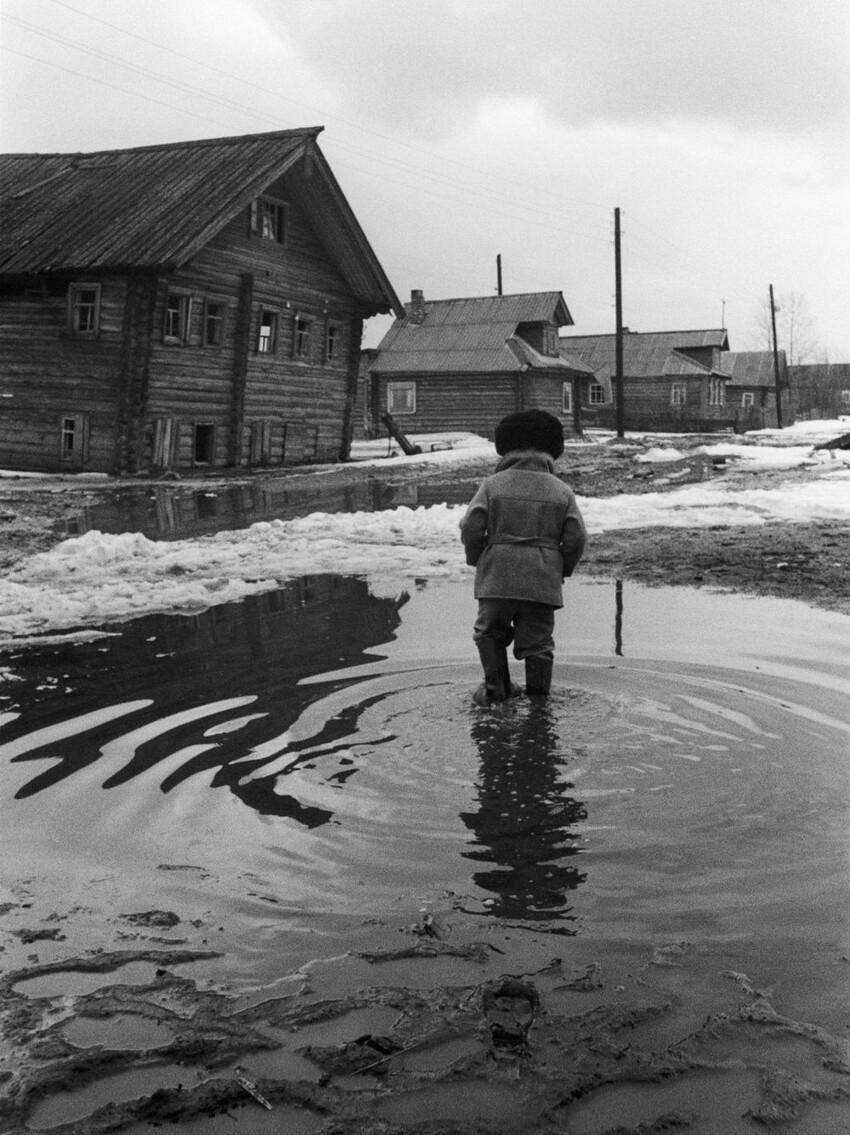 бульканье в лужах 