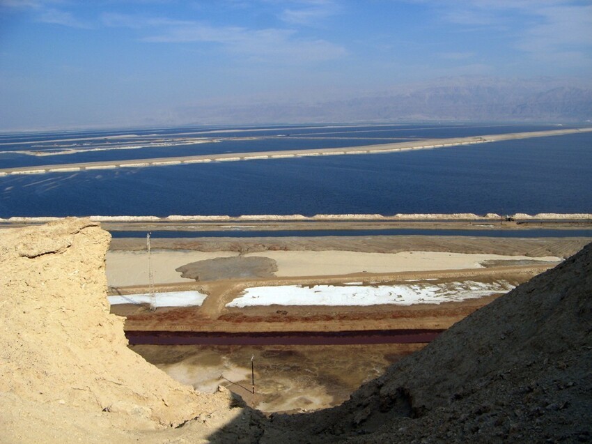 4. Вид на Мертвое Море с горы Содом: