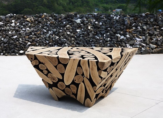 Корейский скульптор Jae Hyo Lee 