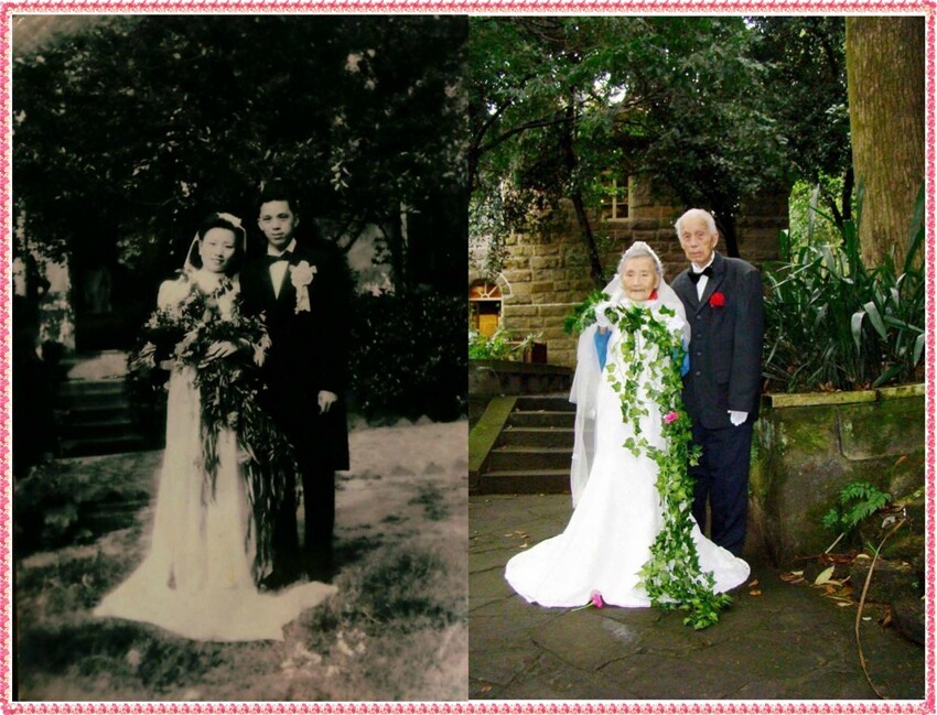 Отпраздновали 70-летие свадьбы