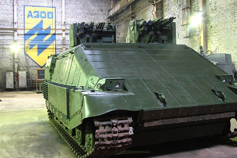 Новый украинский танк «Азовец» должен наводить ужас на врагов «незалежной»