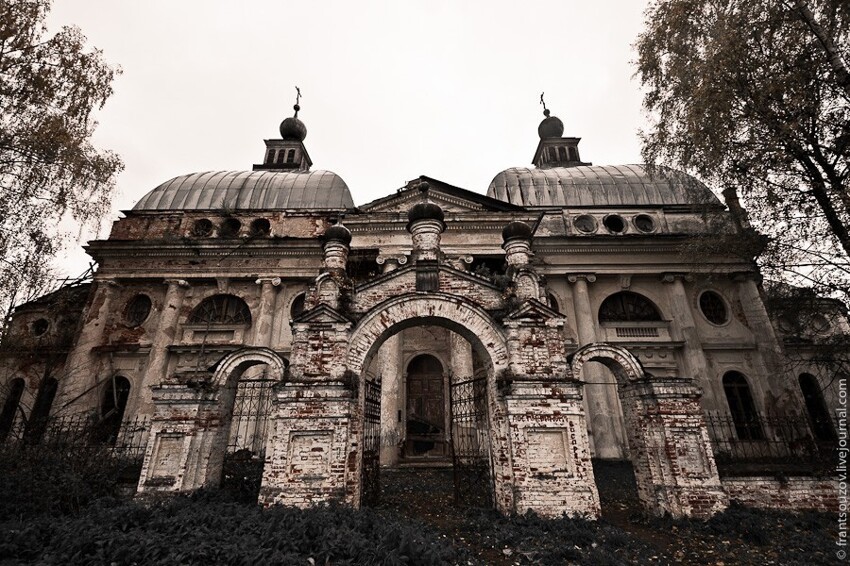 Заброшенный храм Казанской иконы Божией Матери